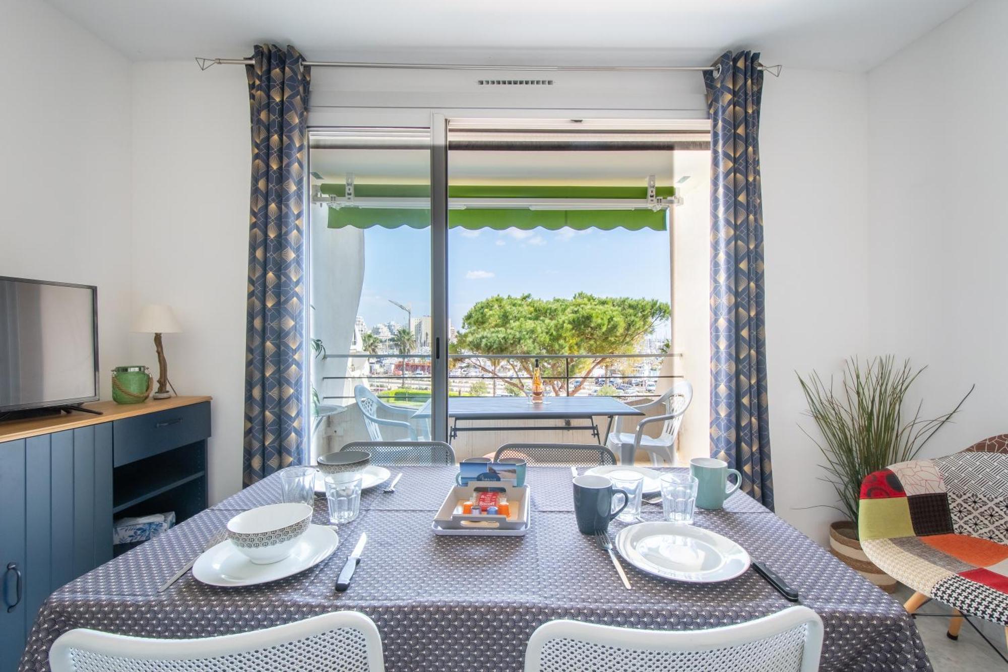 Reve Bleu Residence La Grande Pyramide Vue Port Hyper Centre Wifi Parking Prive Gratuit La Grande-Motte Exterior foto