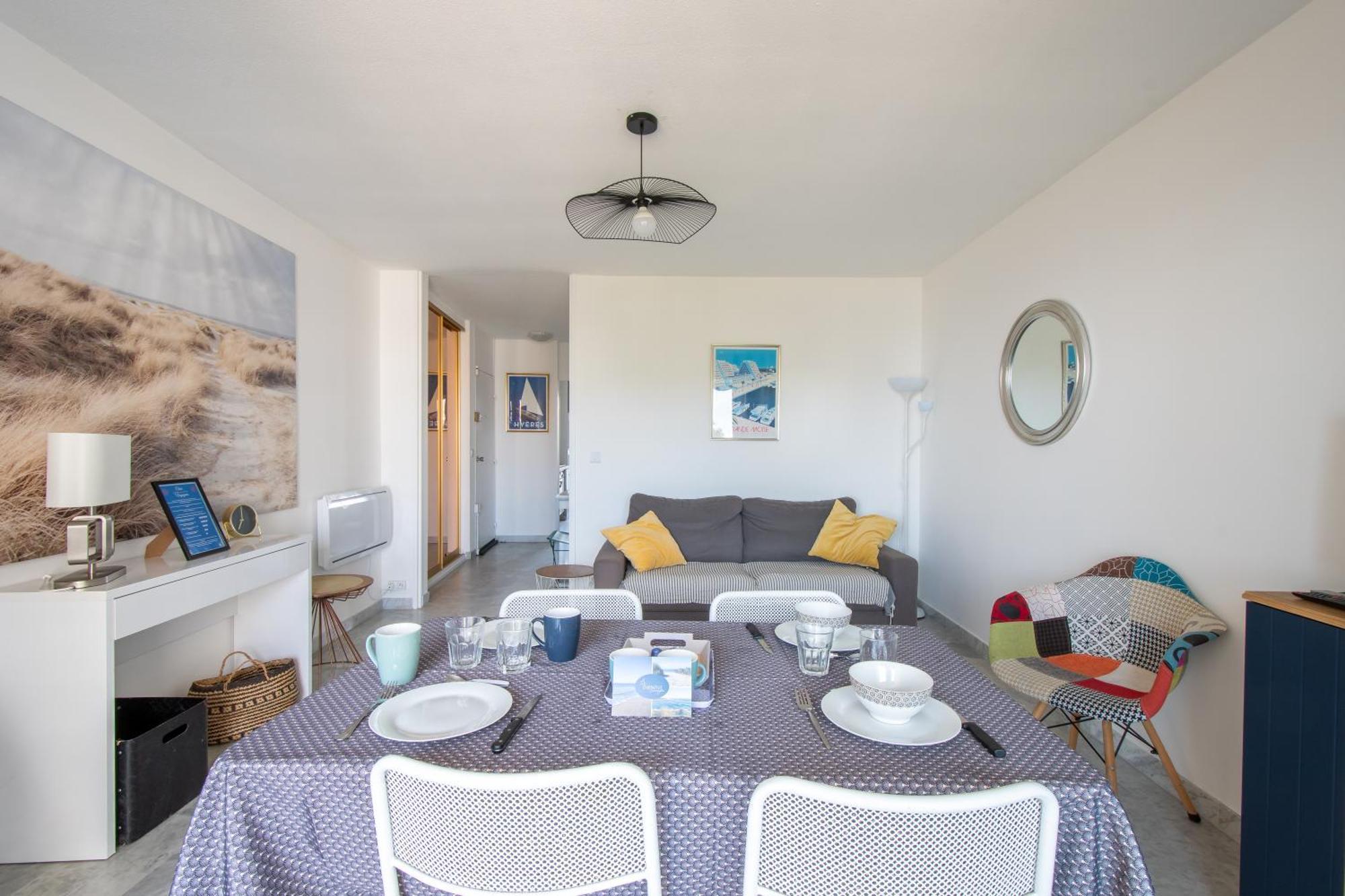 Reve Bleu Residence La Grande Pyramide Vue Port Hyper Centre Wifi Parking Prive Gratuit La Grande-Motte Exterior foto