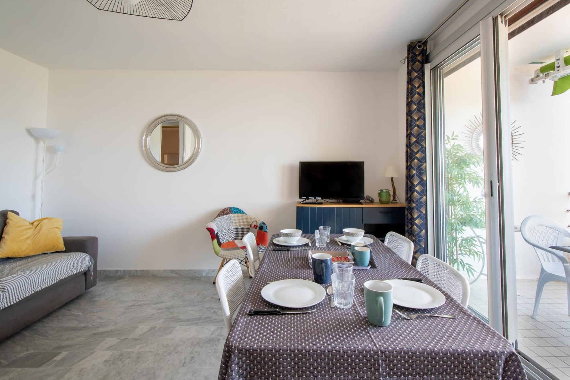 Reve Bleu Residence La Grande Pyramide Vue Port Hyper Centre Wifi Parking Prive Gratuit La Grande-Motte Exterior foto