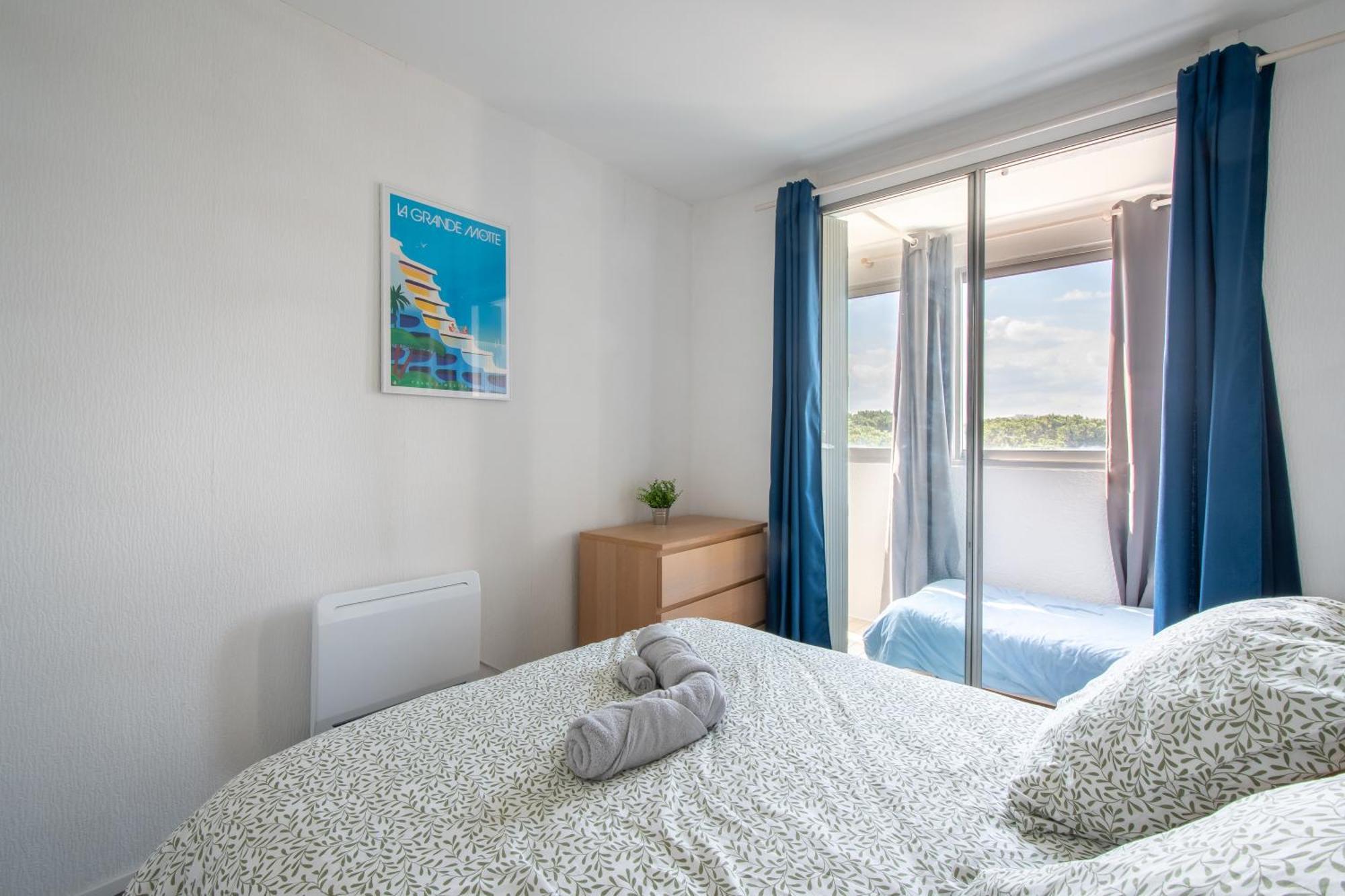 Reve Bleu Residence La Grande Pyramide Vue Port Hyper Centre Wifi Parking Prive Gratuit La Grande-Motte Exterior foto