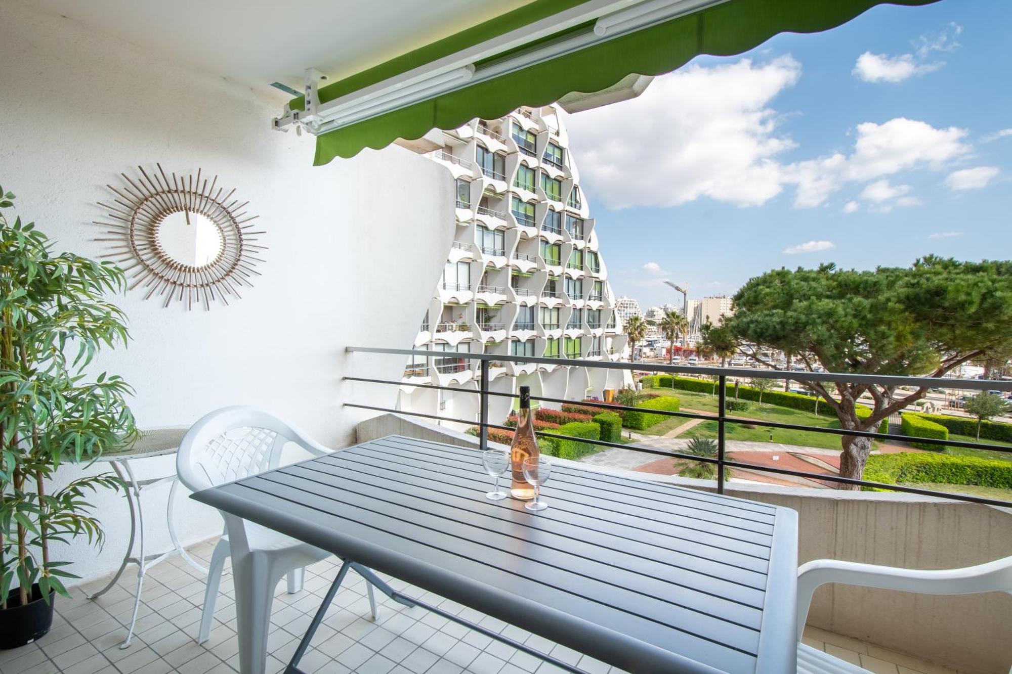 Reve Bleu Residence La Grande Pyramide Vue Port Hyper Centre Wifi Parking Prive Gratuit La Grande-Motte Exterior foto