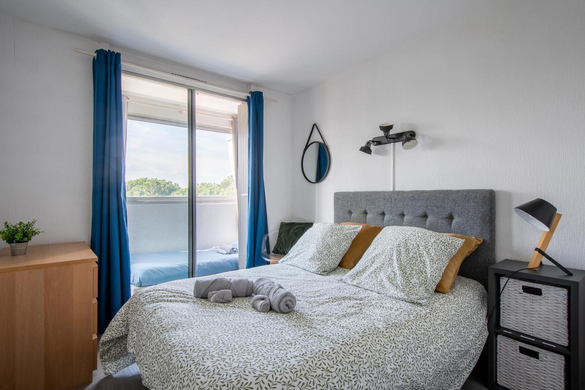 Reve Bleu Residence La Grande Pyramide Vue Port Hyper Centre Wifi Parking Prive Gratuit La Grande-Motte Exterior foto
