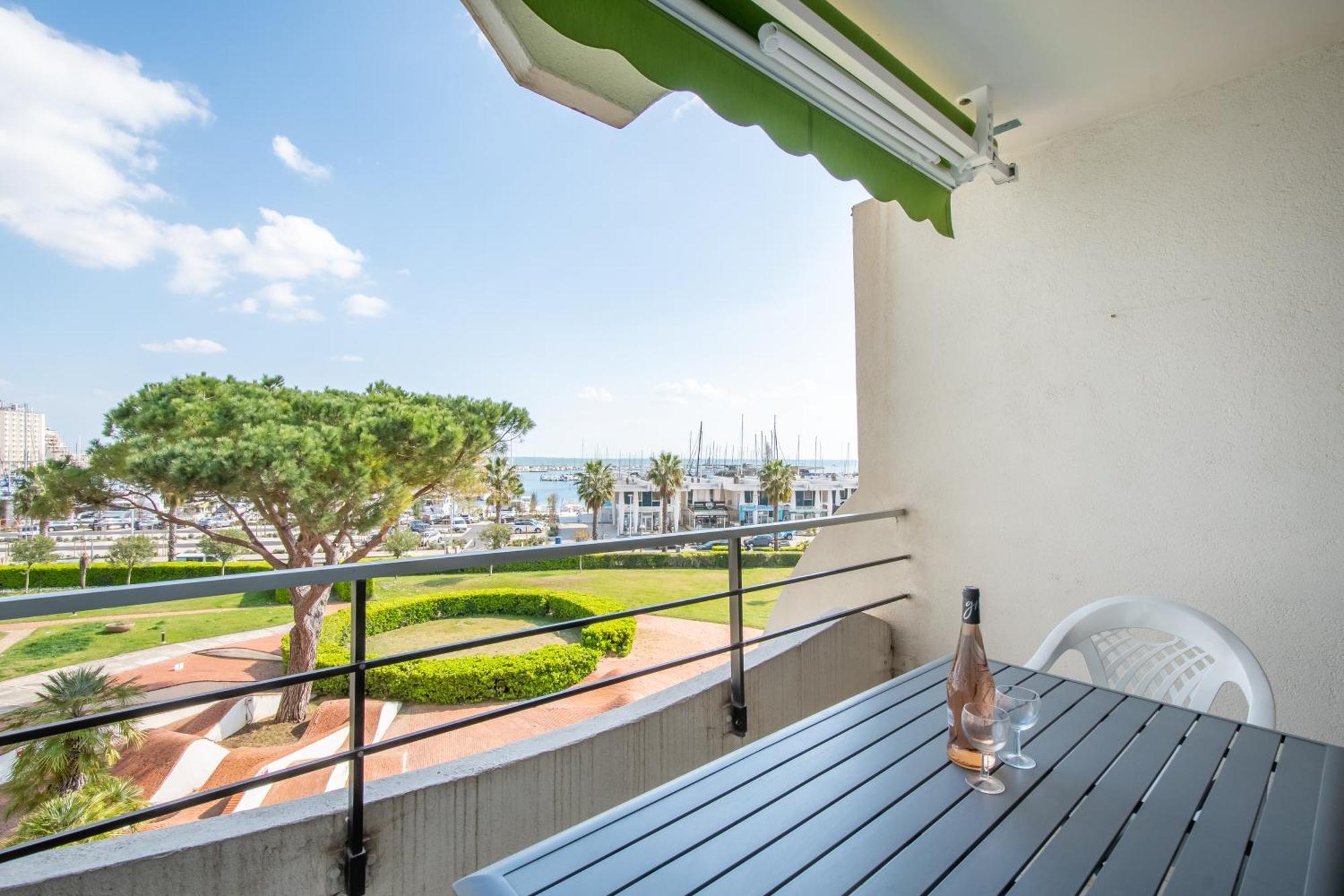 Reve Bleu Residence La Grande Pyramide Vue Port Hyper Centre Wifi Parking Prive Gratuit La Grande-Motte Exterior foto